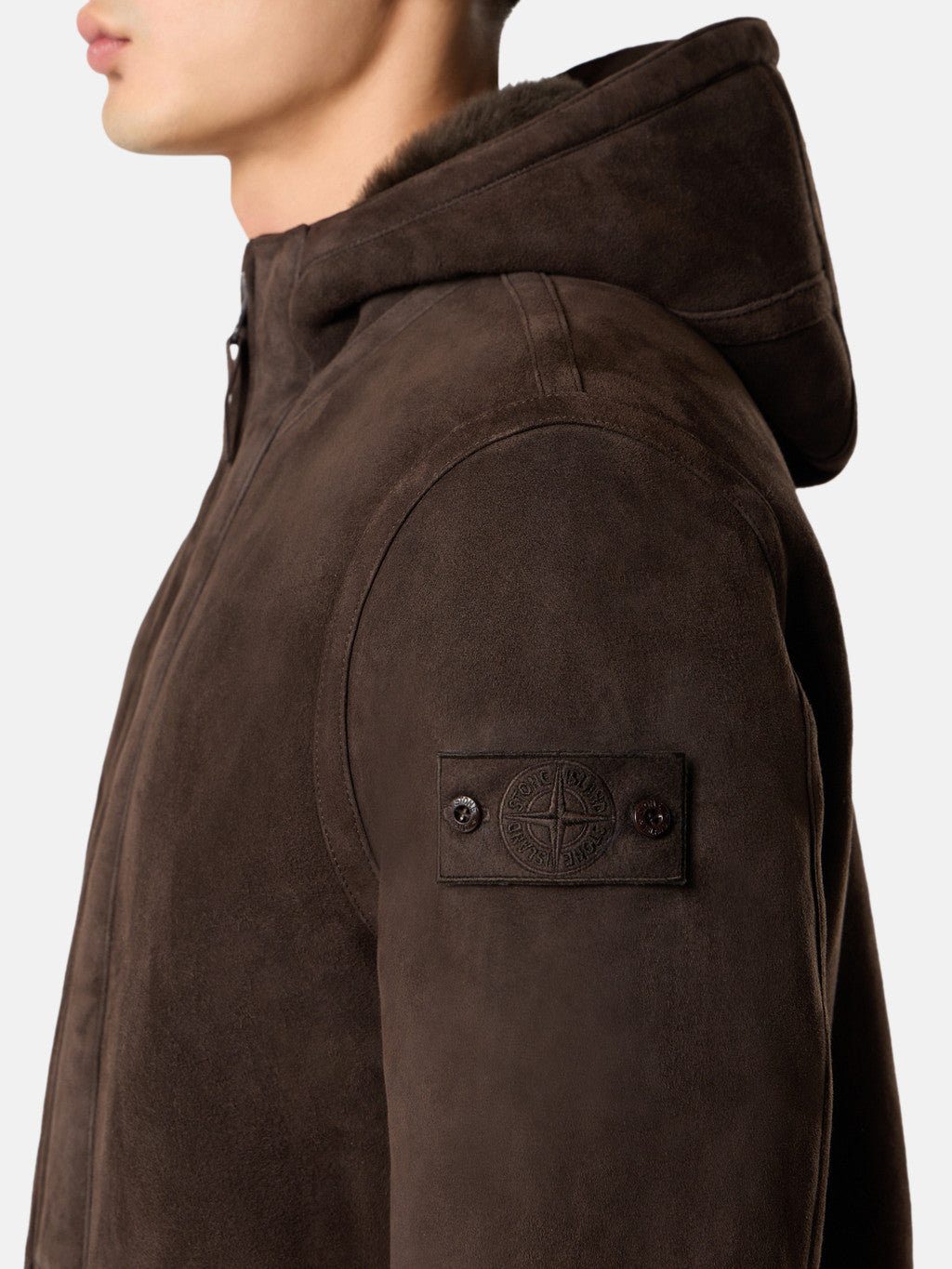 0100004 SUEDE SHEEPSKIN_STONE ISLAND GHOST