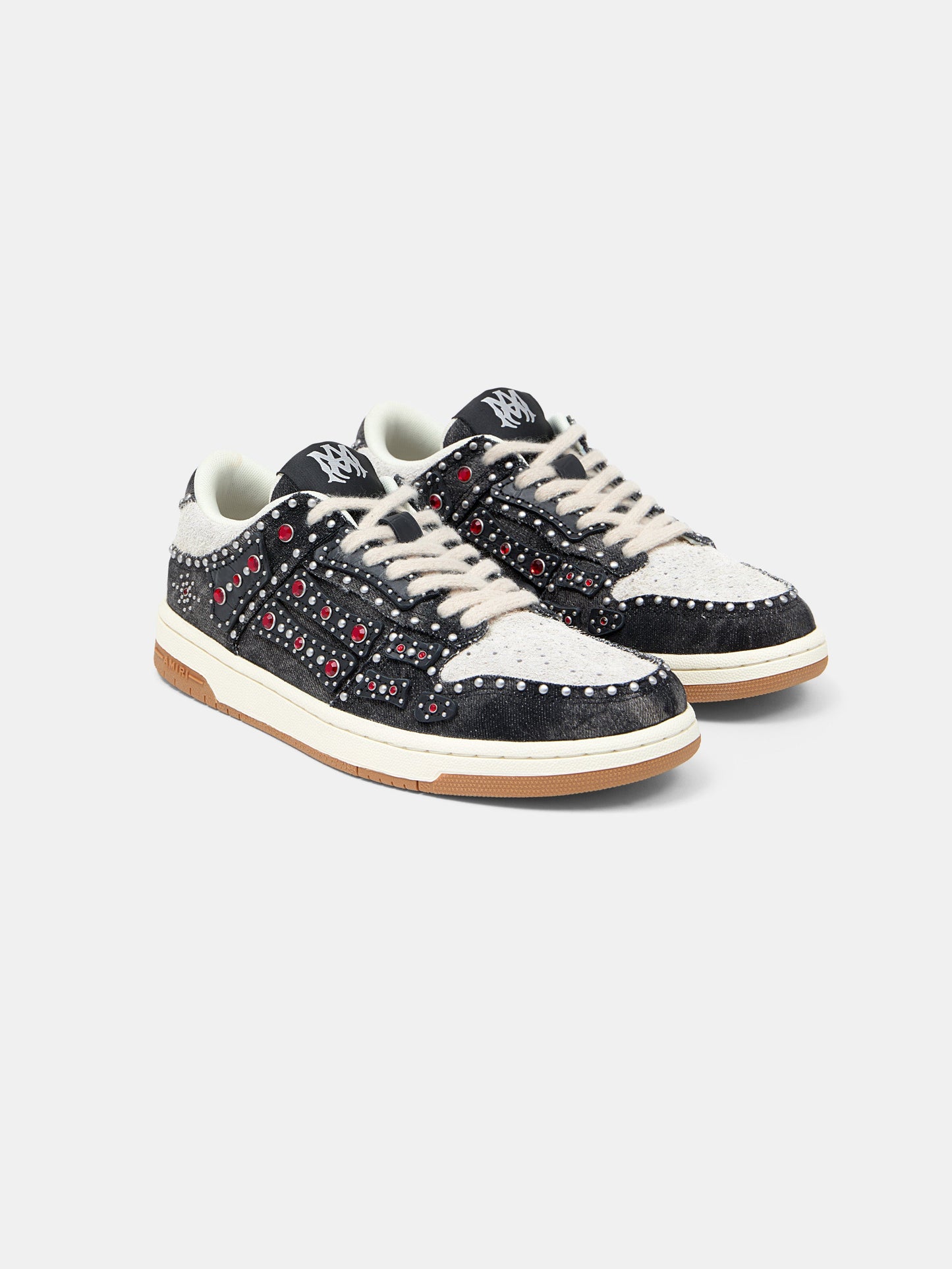 STUD SKEL TOP LOW - Black