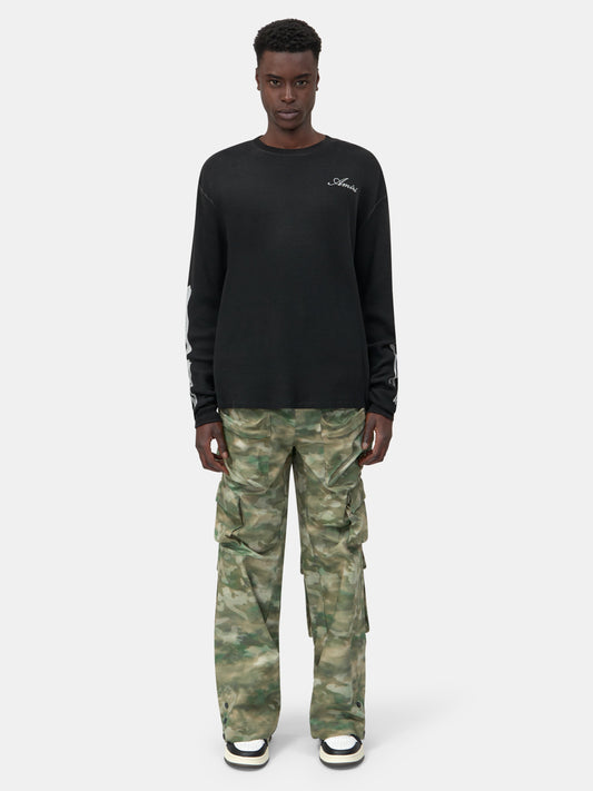 CAMO MULTI POCKET CARGO PANT - Camo