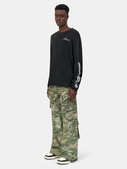 CAMO MULTI POCKET CARGO PANT - Camo
