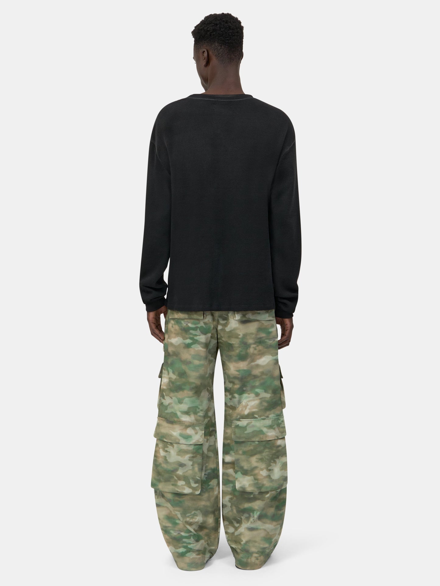 CAMO MULTI POCKET CARGO PANT - Camo
