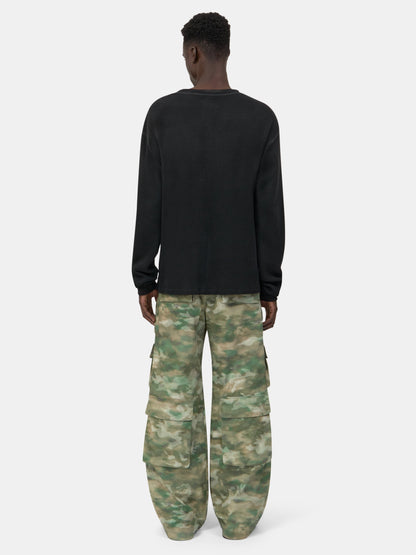 CAMO MULTI POCKET CARGO PANT - Camo