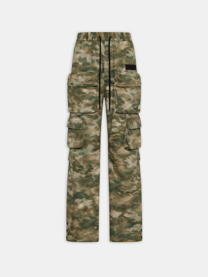 CAMO MULTI POCKET CARGO PANT - Camo
