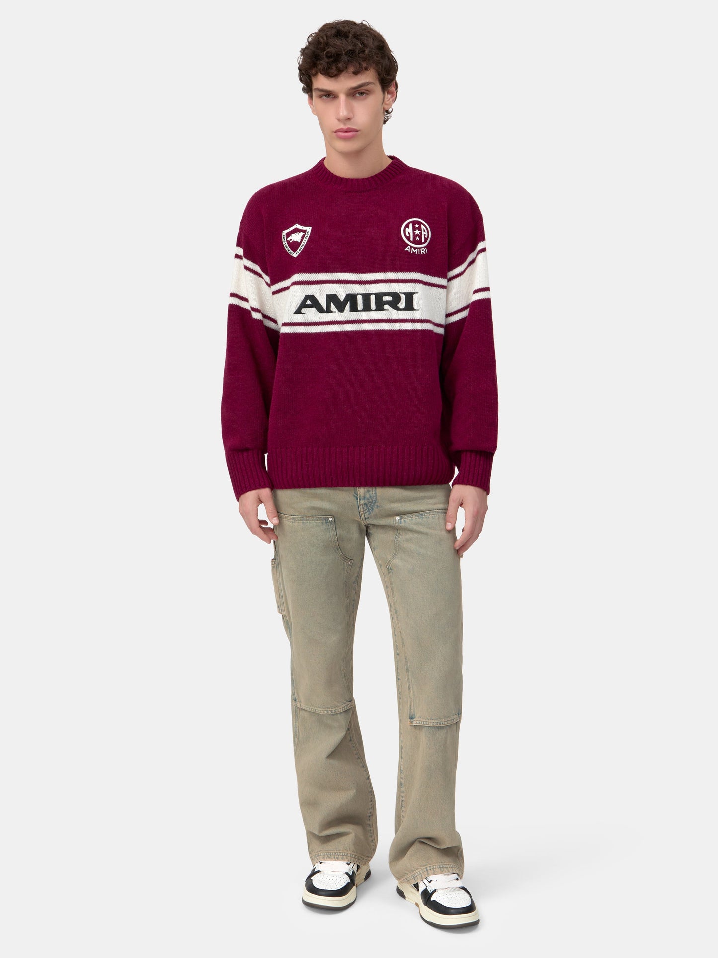 AR SPORT SWEATER - Aged Port