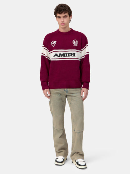 AR SPORT SWEATER - Aged Port