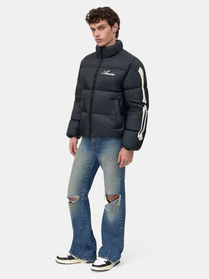 BONES DOWN JACKET - Black