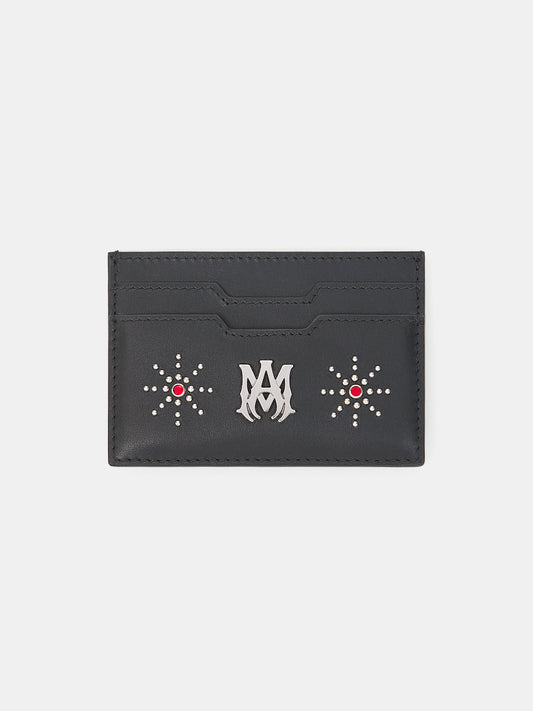 MA STUD CARD HOLDER - Black