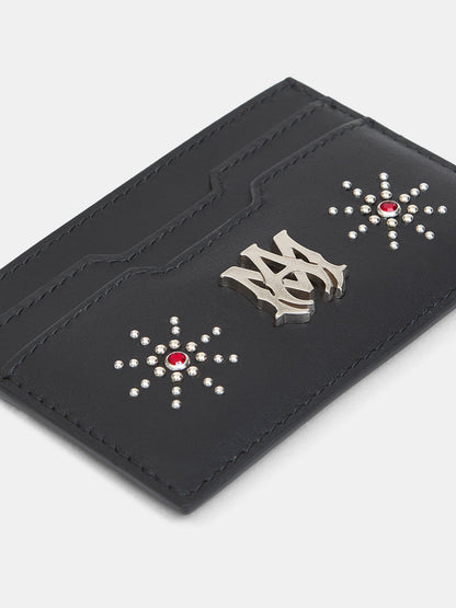 MA STUD CARD HOLDER - Black