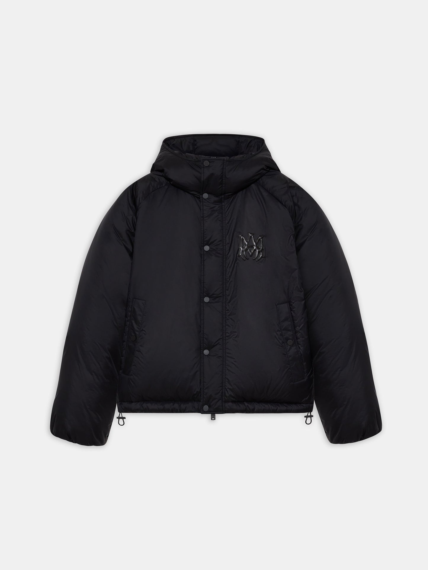 AR HOODED DOWN JACKET - Black