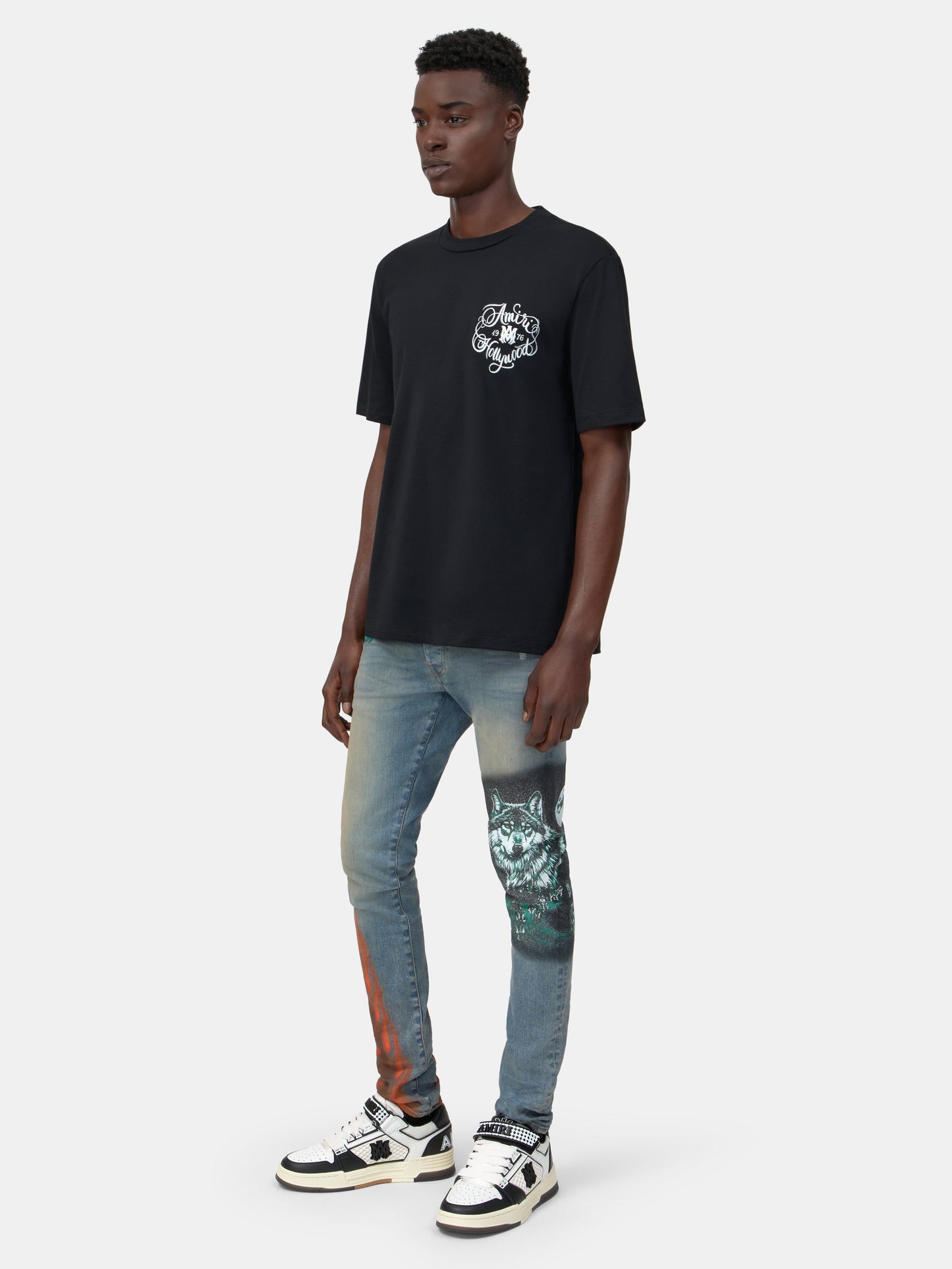 AR HOLLYWOOD TEE - Black