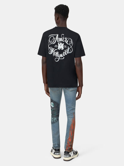 AR HOLLYWOOD TEE - Black
