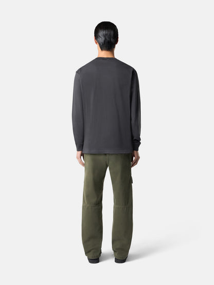 21857 ORGANIC COTTON JERSEY 'FISSATO' EFFECT