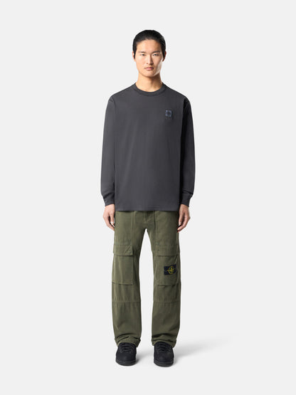 21857 ORGANIC COTTON JERSEY 'FISSATO' EFFECT