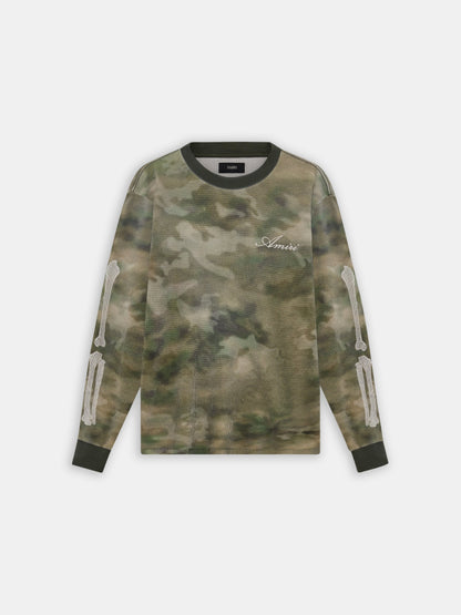 BONES LONG SLEEVE TEE - CAMO