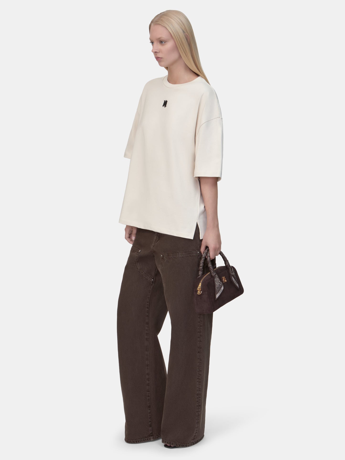 WOMEN - WOMEN'S MA DROP SHOULDER TEE - Cream