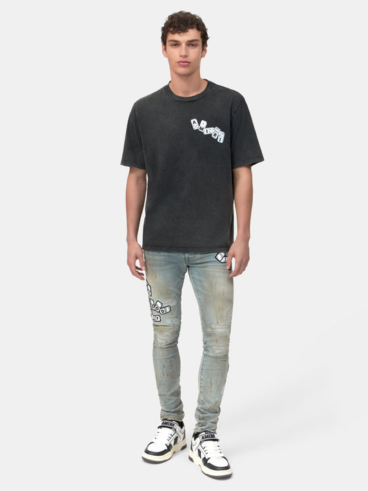 AR DOMINO TEE - Black