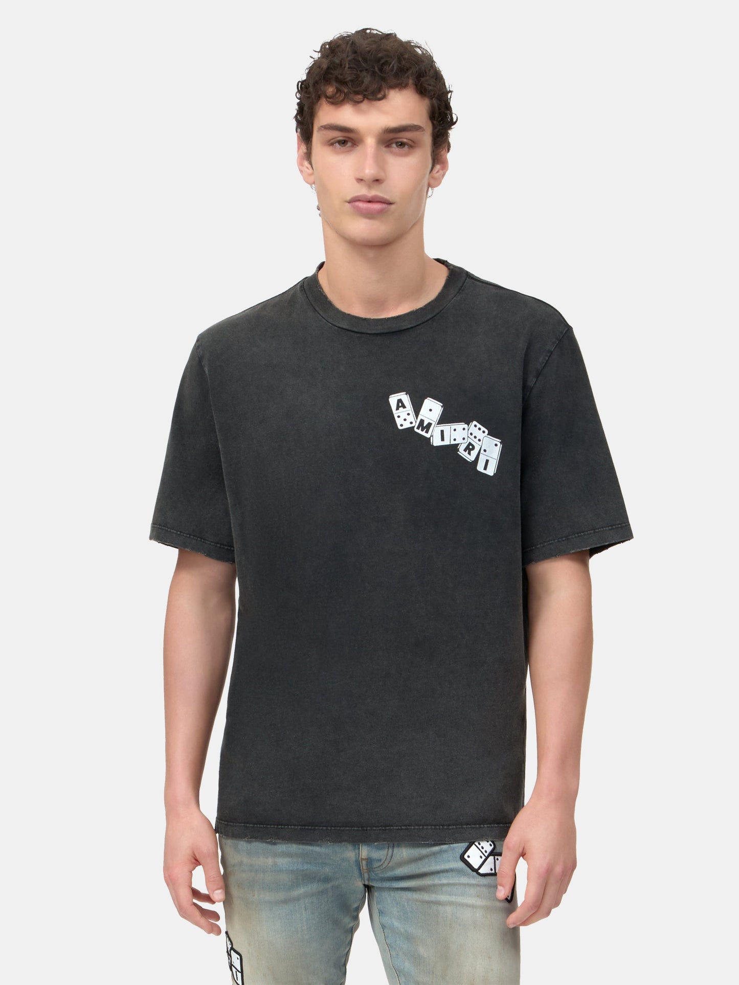 AR DOMINO TEE - Black