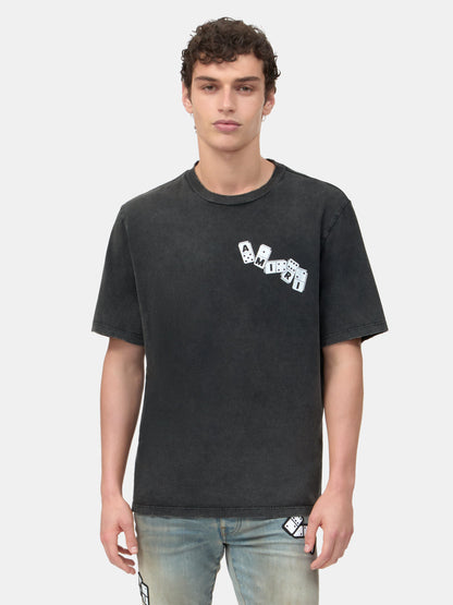 AR DOMINO TEE - Black