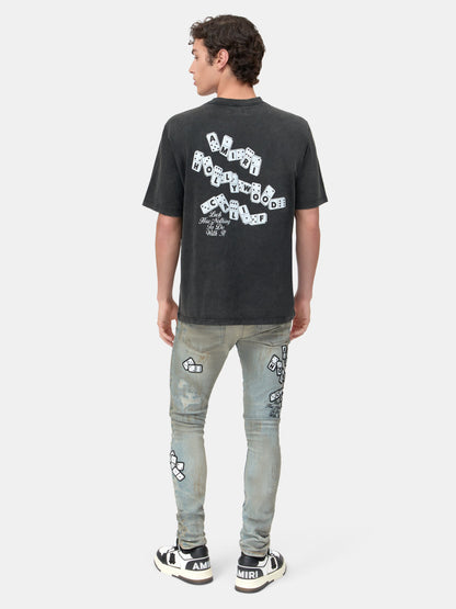 AR DOMINO TEE - Black