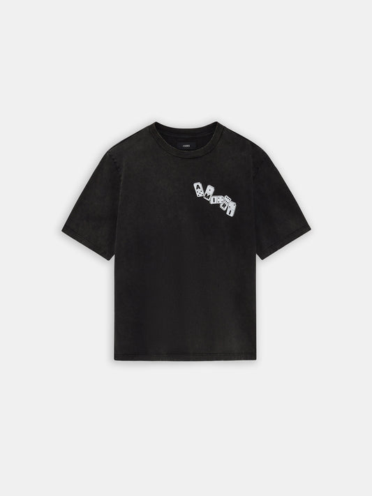 AR DOMINO TEE - Black