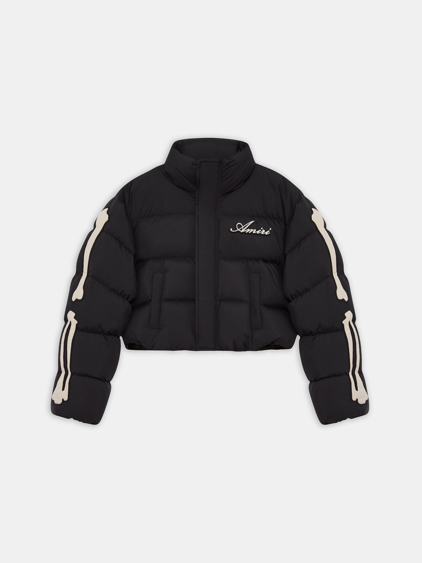 WOMEN - WOMEN'S BONES CROPPED DOWN JACKET - Black