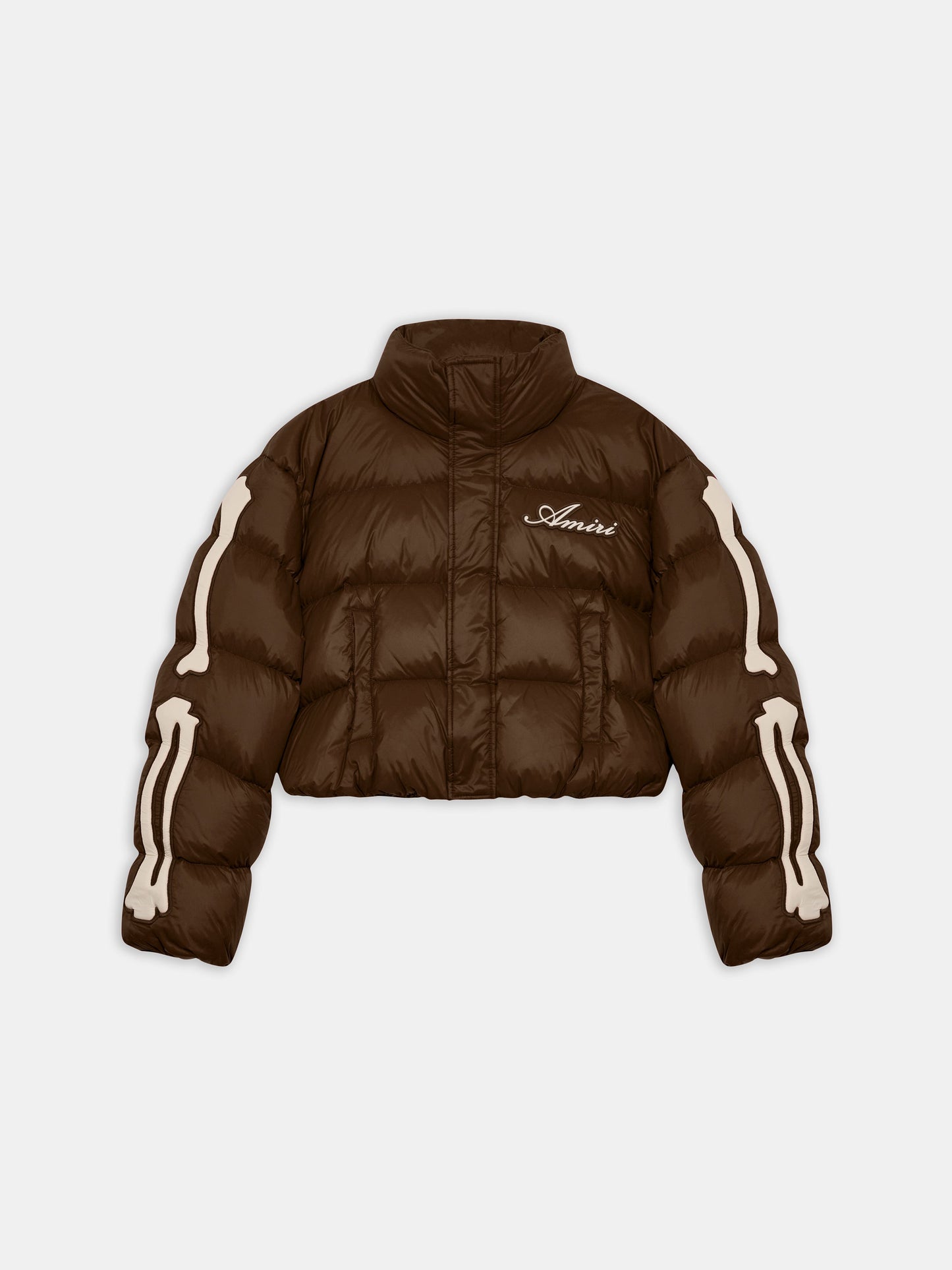 WOMEN - WOMEN'S BONES CROPPED DOWN JACKET - Dark Brown