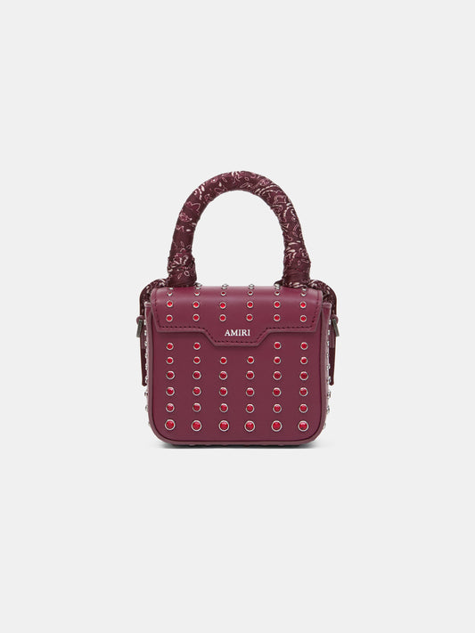 WOMEN - WOMEN'S NANO MA STUD BAG - Aged Port