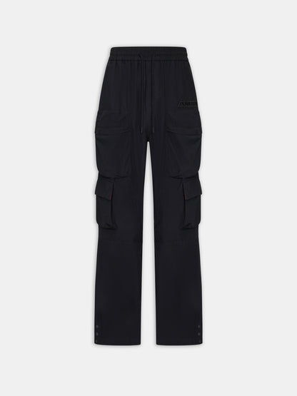 MULTI POCKET CARGO PANT - Black