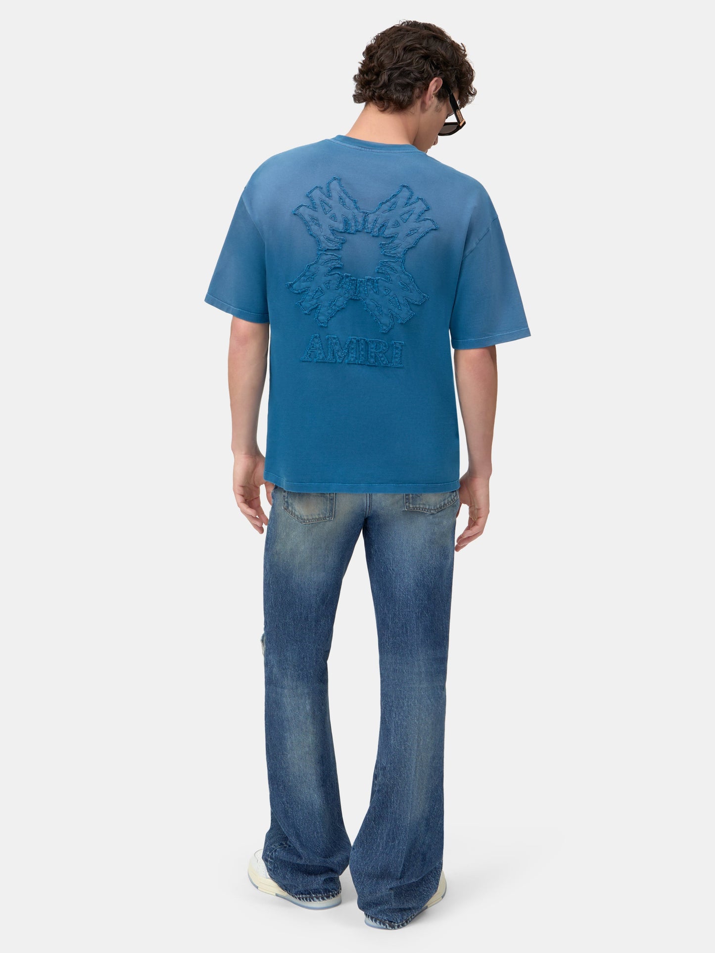 MA QUAD OVERSIZED TEE - Dark Indigo