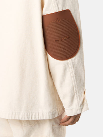 4100002 NATURAL COTTON GABARDINE_STONE ISLAND RAW BEAUTY