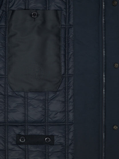 4100070 WOOL NYLON FLANNEL_STONE ISLAND GHOST