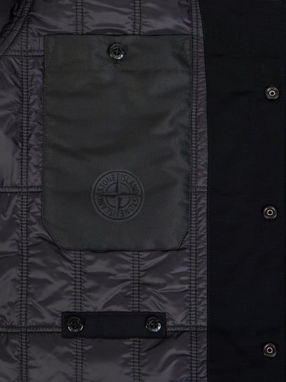 4100102 PERFORMANCE FLANNEL_STONE ISLAND GHOST