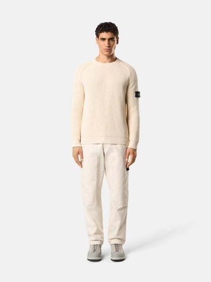 5100012 FISHERMAN'S RIB COTTON_STONE ISLAND RAW BEAUTY