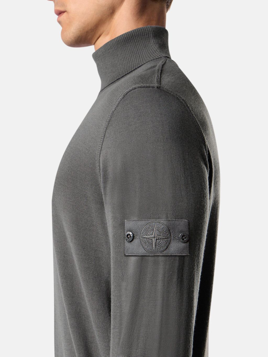 5100075 PURE LIGHT RWS WOOL_STONE ISLAND GHOST