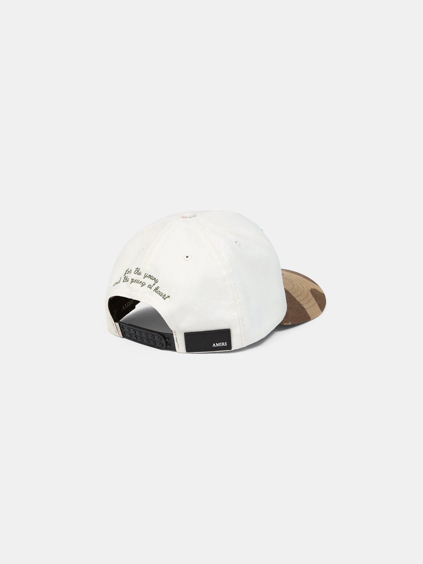 MA OUTLINE CAMO CANVAS HAT - Alabaster