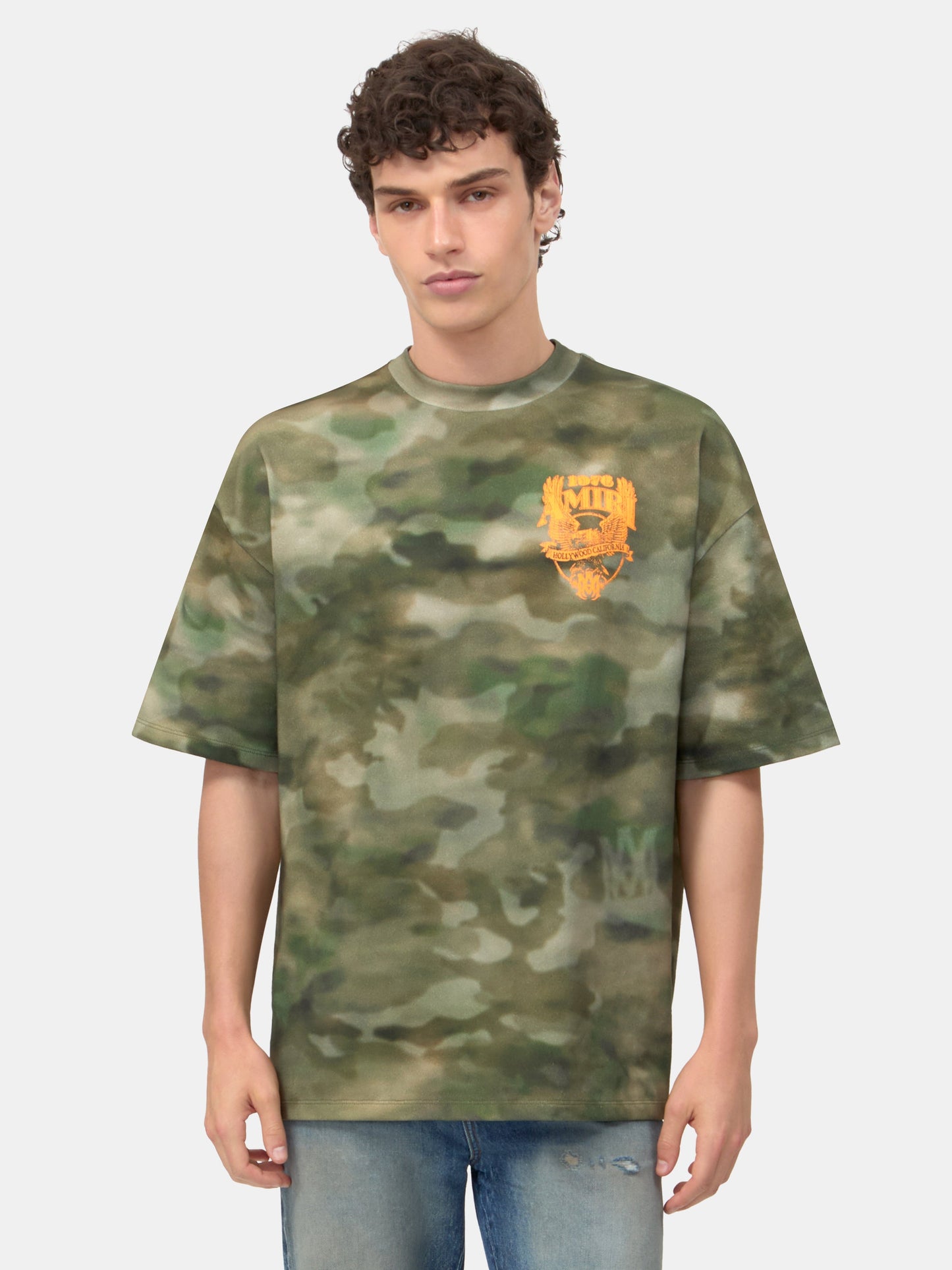 AR EAGLE OVERSIZED TEE - Camo