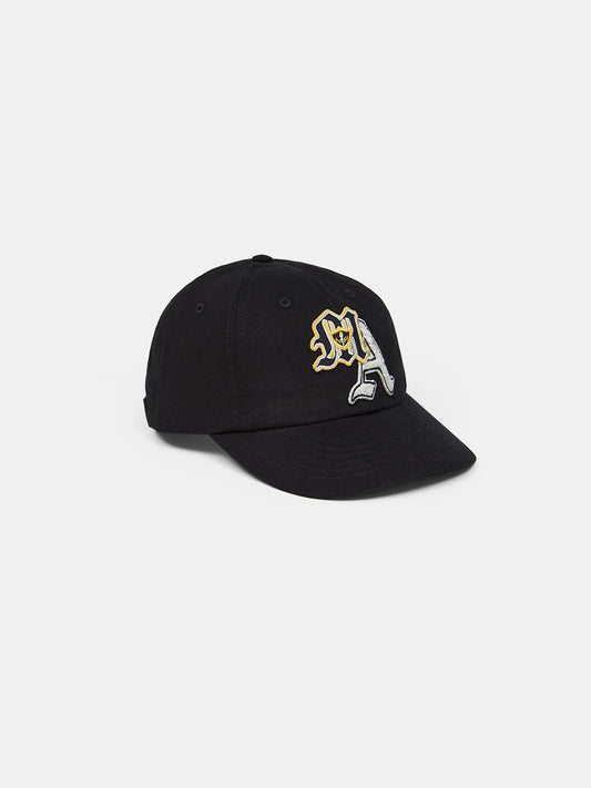 VARSITY PATCH CAP - Black