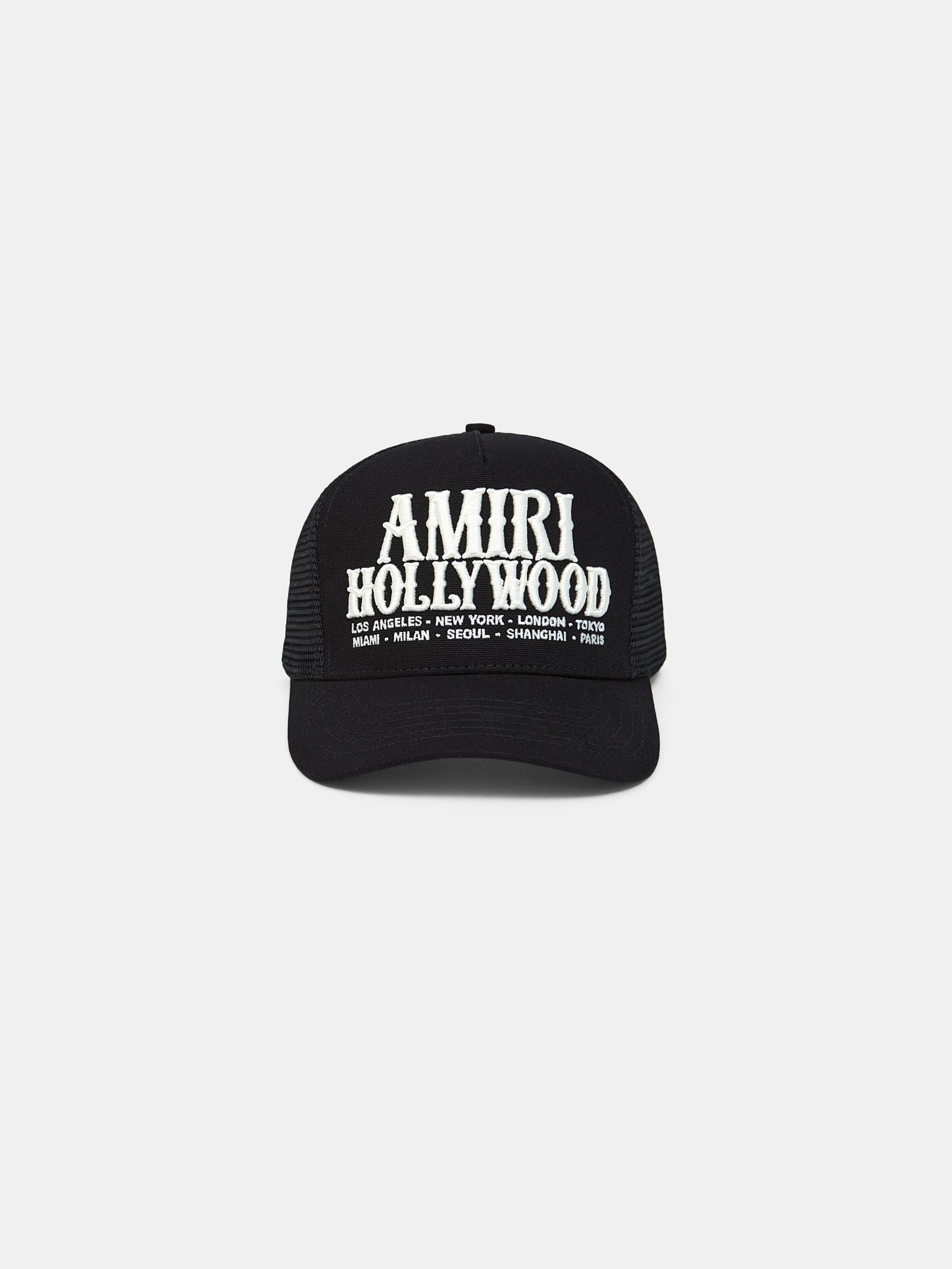 AR HOLLYWOOD TRUCKER HAT - Black