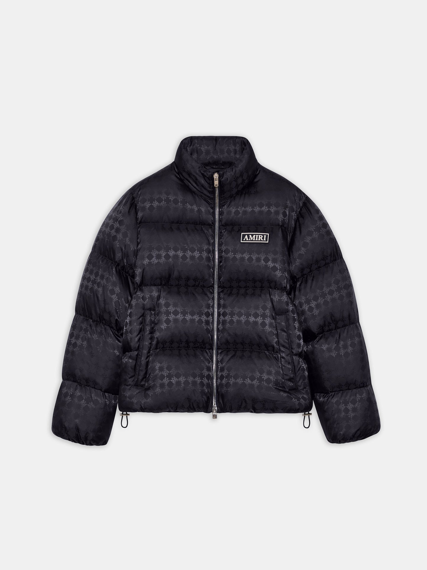MA QUAD JACQUARD DOWN JACKET - Black