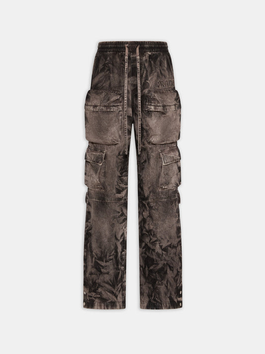 WASHED CARGO JEAN - Smokey Topaz
