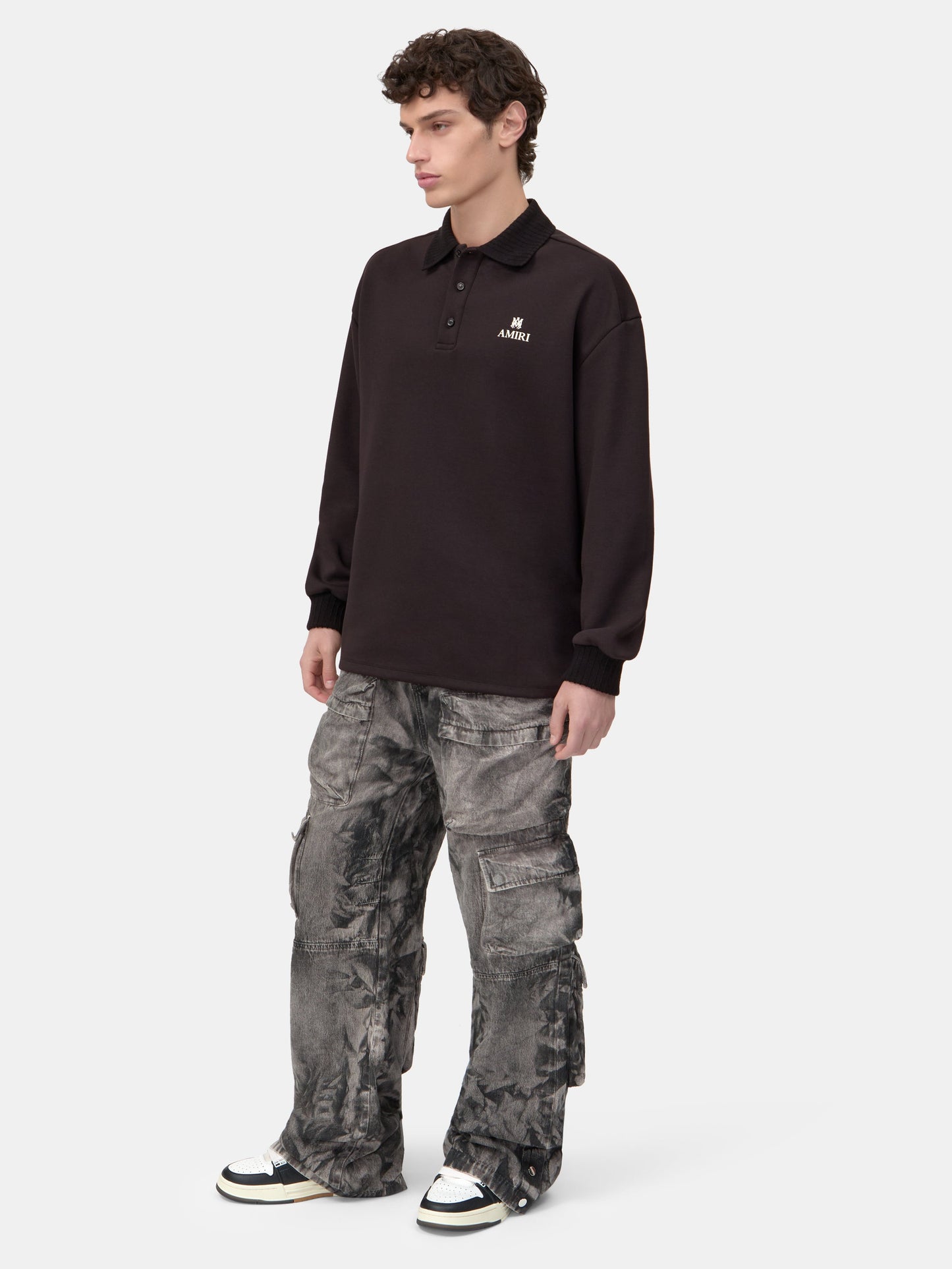 WASHED CARGO JEAN - Smokey Topaz