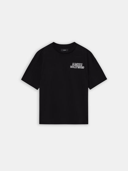 AR HOLLYWOOD CITY TEE - Black