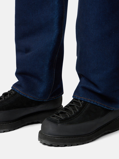 J100006 INDIGO POLYPROPYLENE DENIM-RINSED