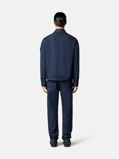 Q100027 INDIGO DENIM-RINSED